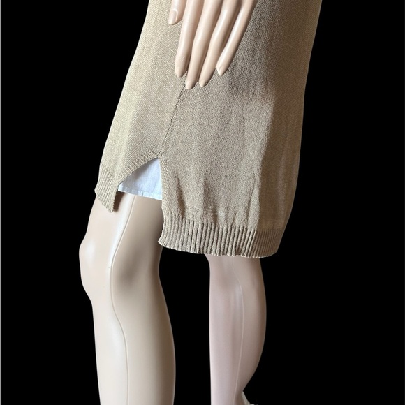 Hoss Intropia Button Front Sweater Dress Fully Lined Retro Women XS Grannycore - Picture 8 of 11